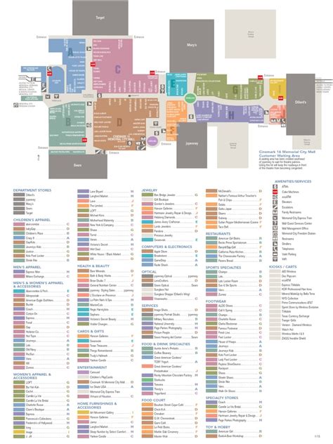 View the mall directory and map at Baybrook Mall to find your favorite stores. . Memorial city mall map